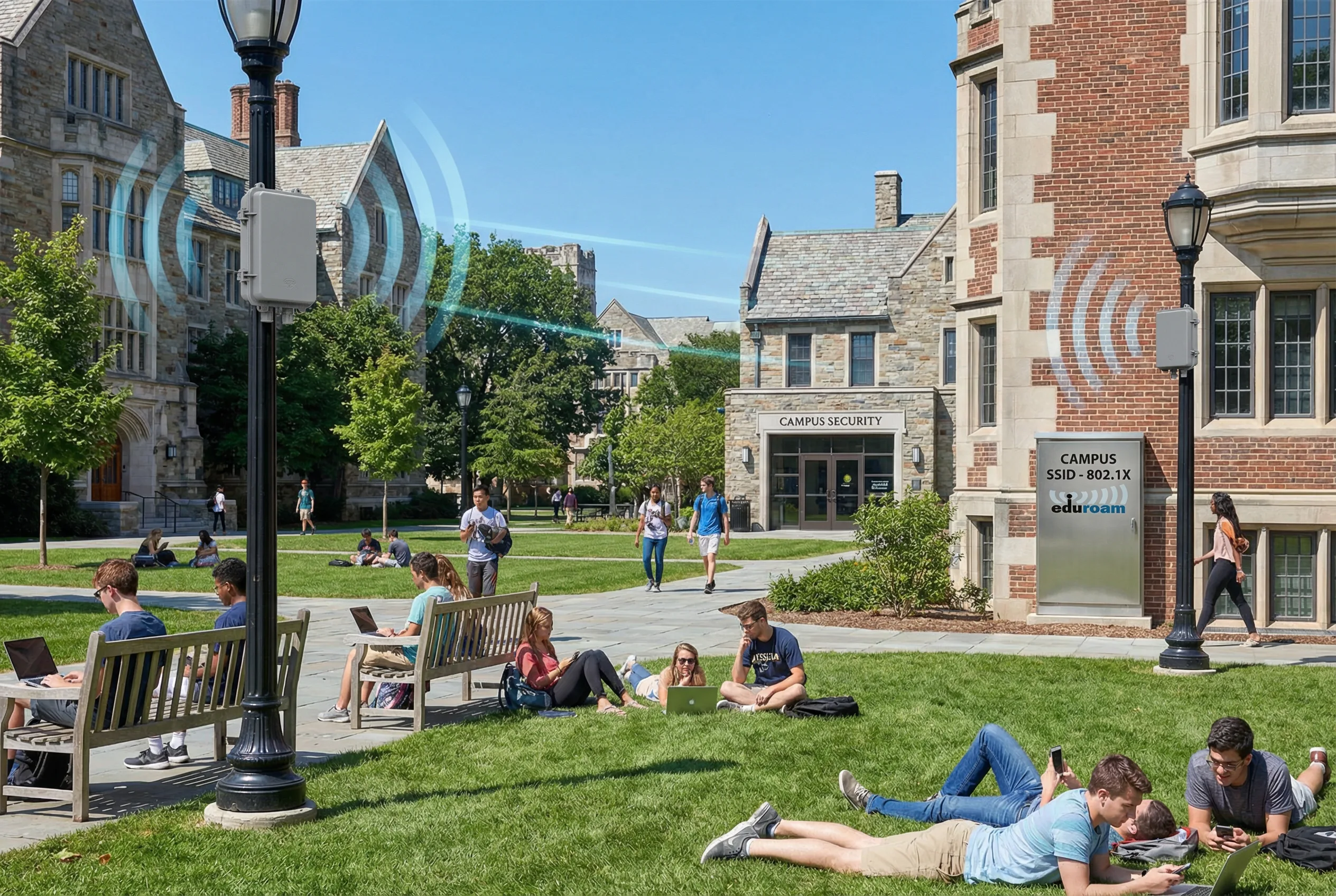 University Campus Wi-Fi Security Deployment