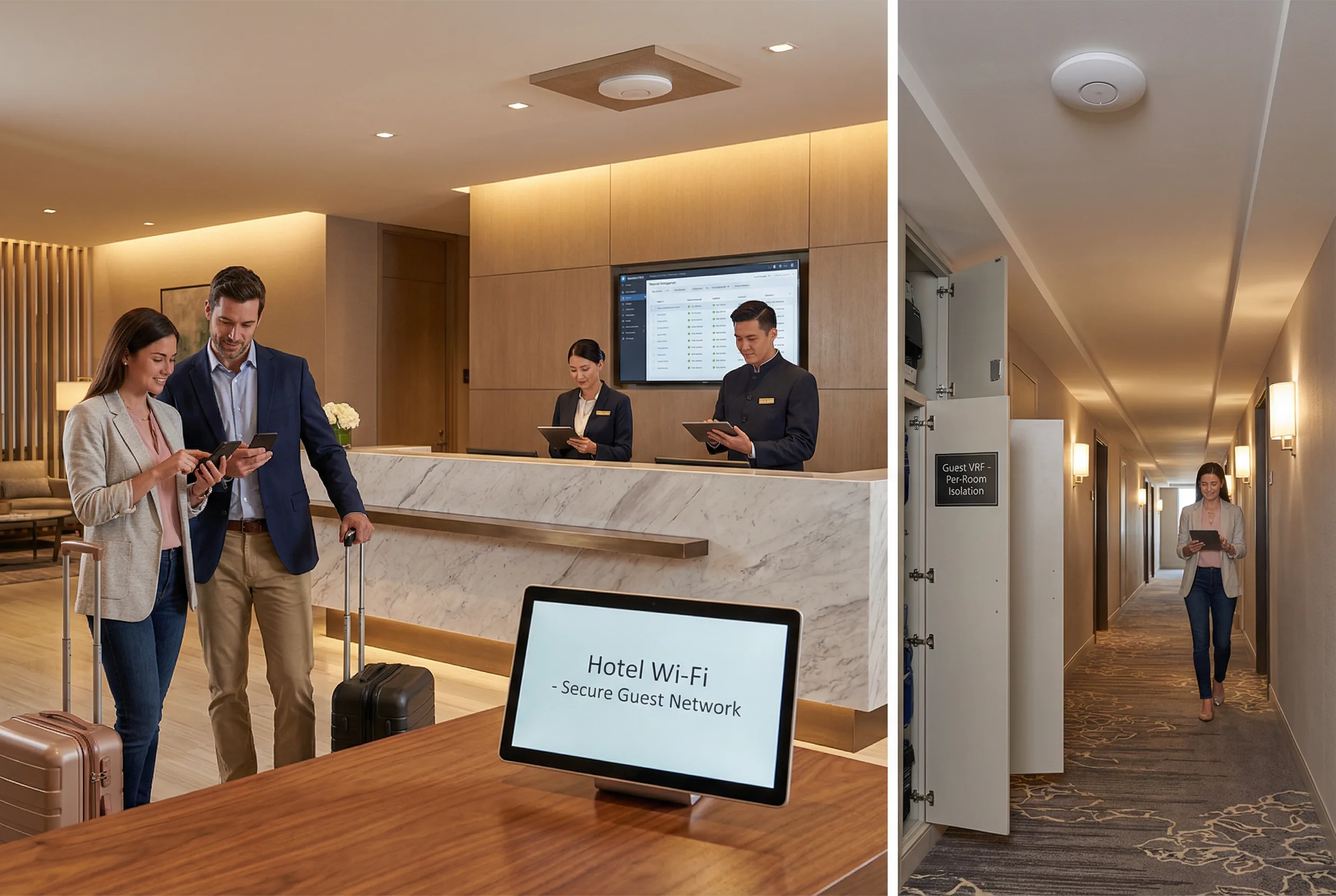 Hotel Wi-Fi Security Deployment