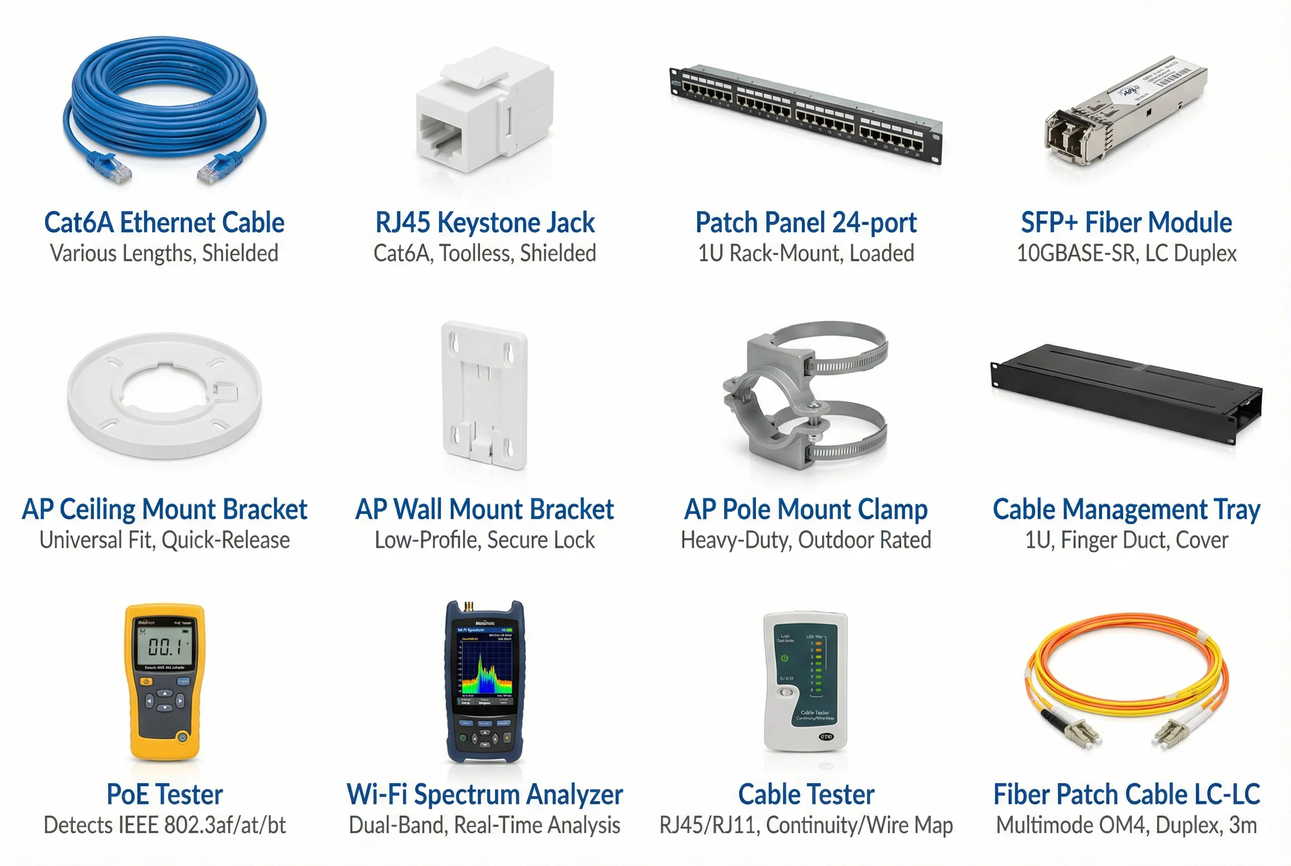 Wireless Security Accessories and Tools Catalog